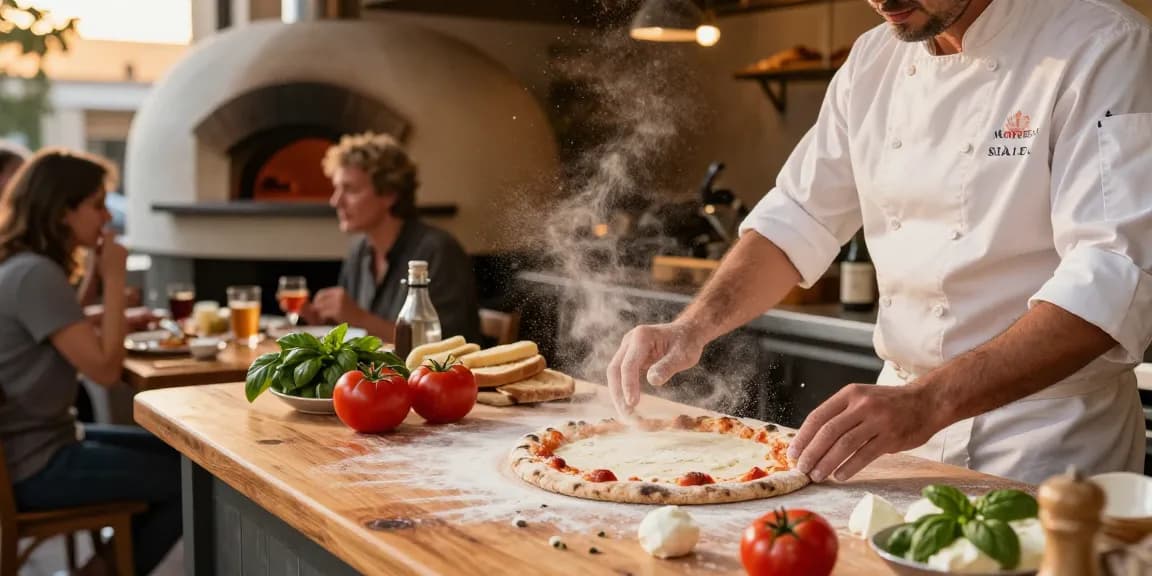Experience authentic Italian flavors at Pizzeria Madera with fresh ingredients and warm ambiance, perfect for pg soft.